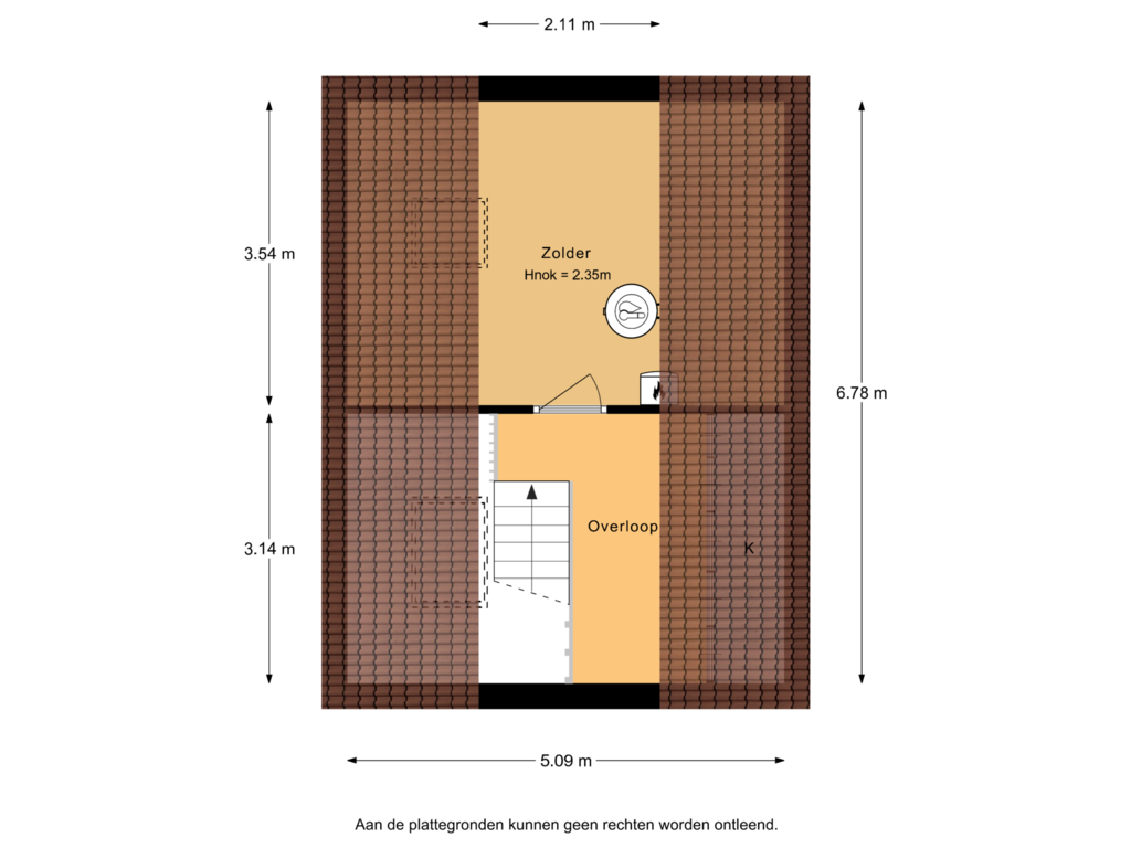 Bekijk plattegrond van 2e Verdieping van Ina Boudier-Bakkerhove 2