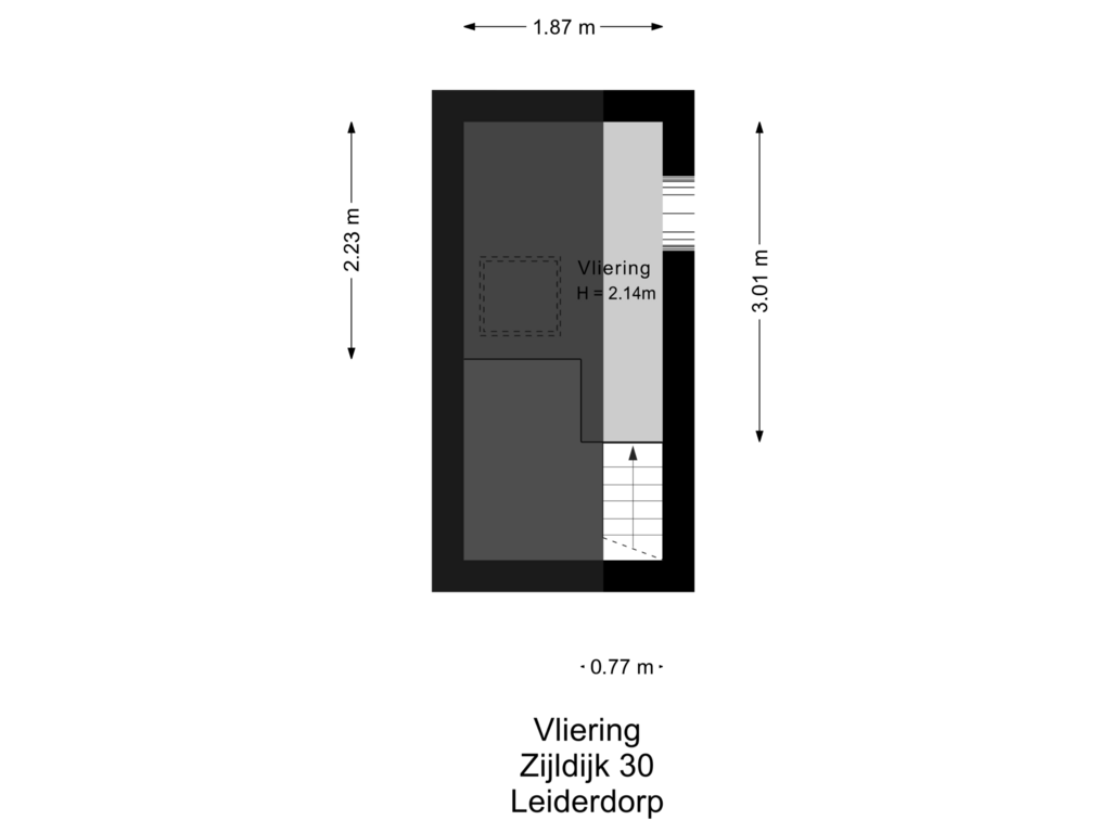 Bekijk plattegrond van Vliering van Zijldijk 30