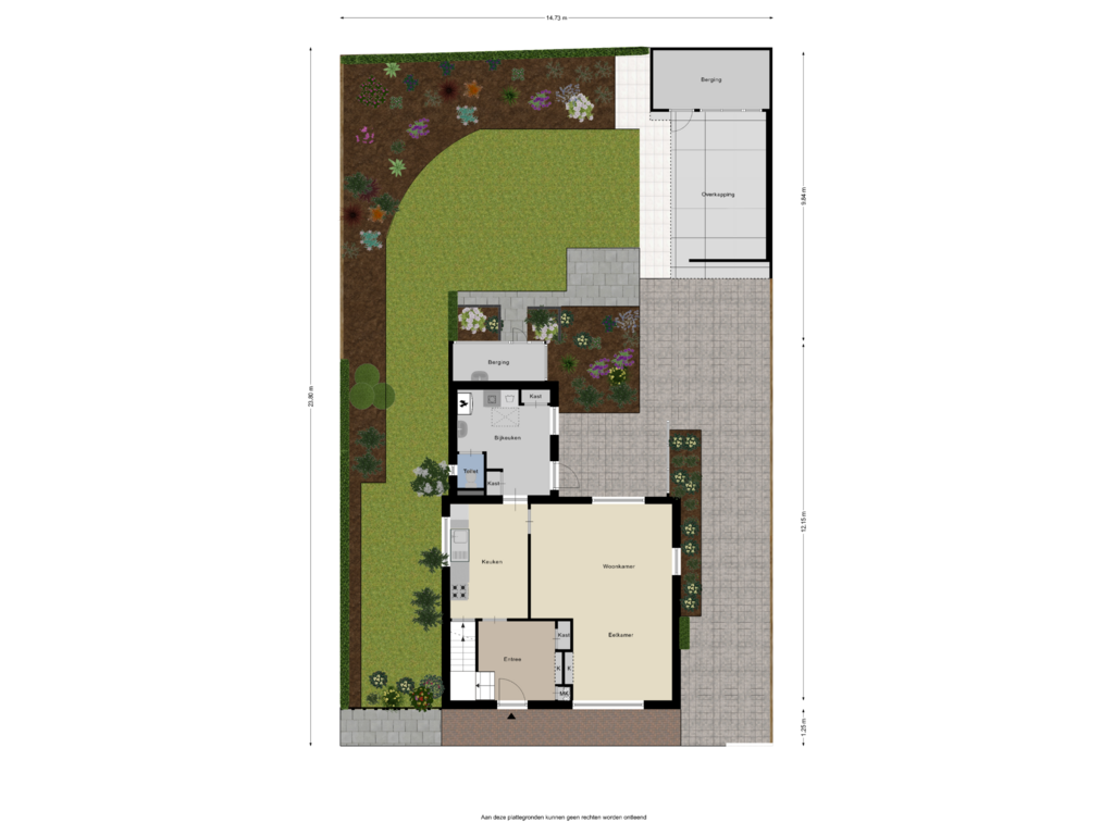 Bekijk plattegrond van Begane grond Tuin van Europalaan 26