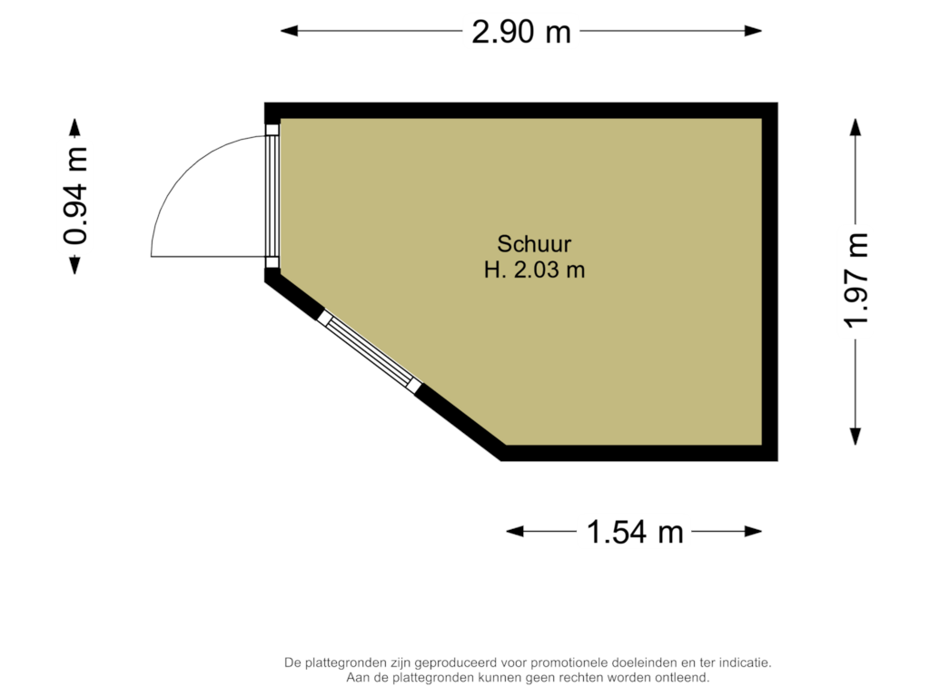 Bekijk plattegrond van Schuur van Van Meursstraat 51