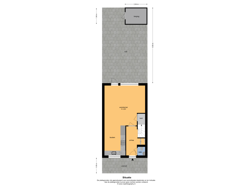 Bekijk plattegrond van Situatie van Draaistok 62