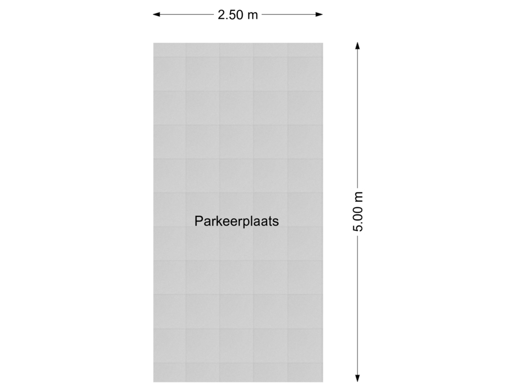 Bekijk plattegrond van Parkeerplaats van Tamarijnslaantje 19