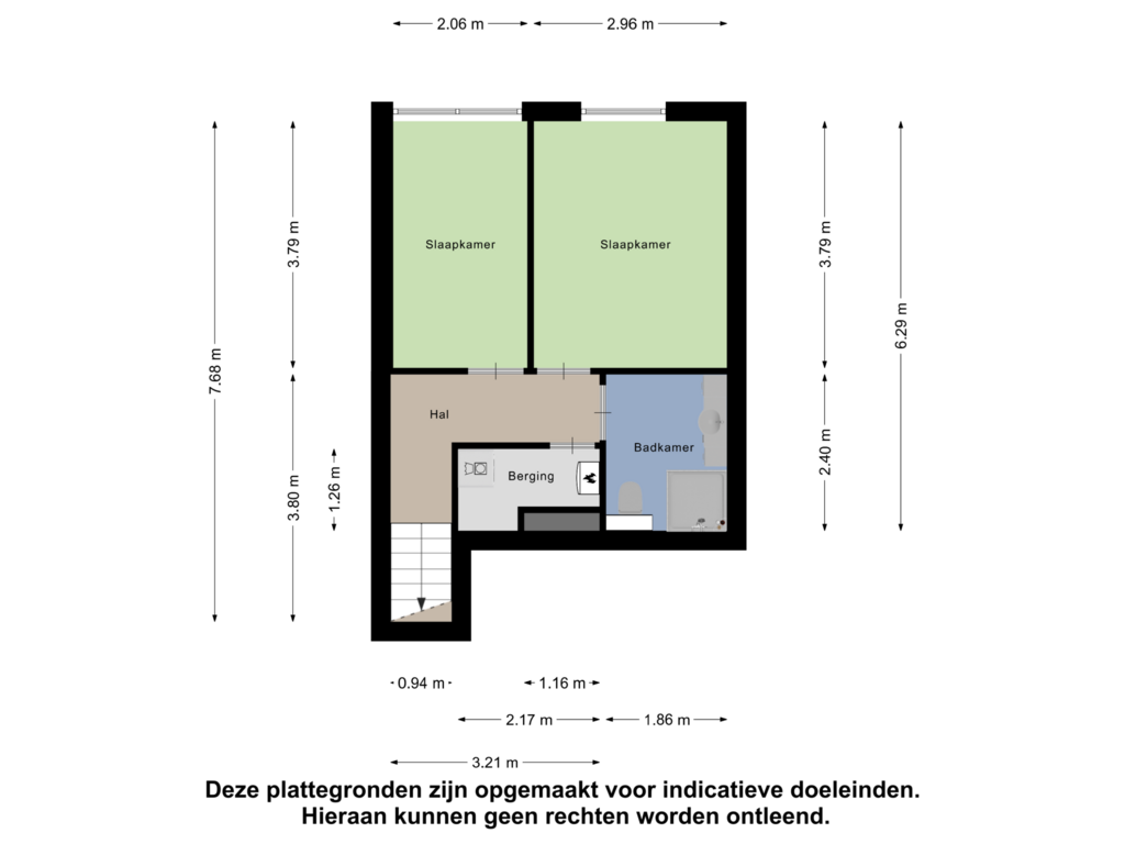 View floorplan of Souterrain of Laan van Wateringse Veld 1045