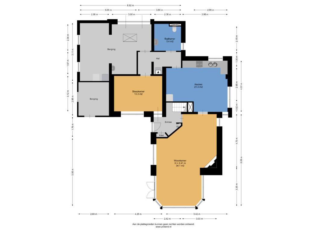 Bekijk plattegrond van Begane Grond van Zeedijk 15