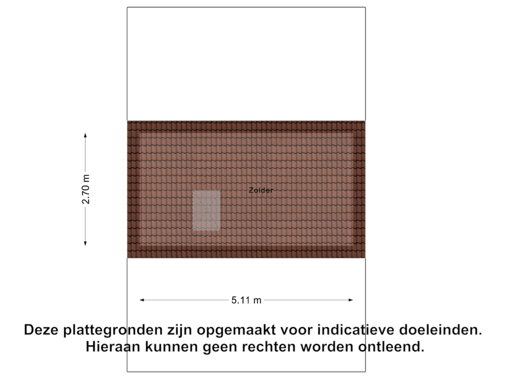 Bekijk plattegrond van Zolder van Bereklauw 1-A