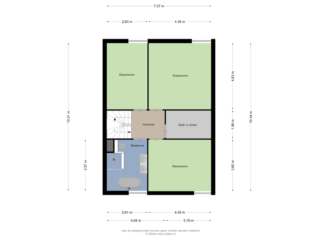 Bekijk plattegrond van Eerste Verdieping van Middeleeuwen 9