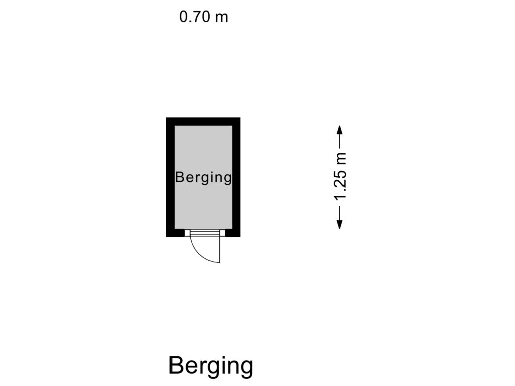 Bekijk plattegrond van Berging van Manusveert 15