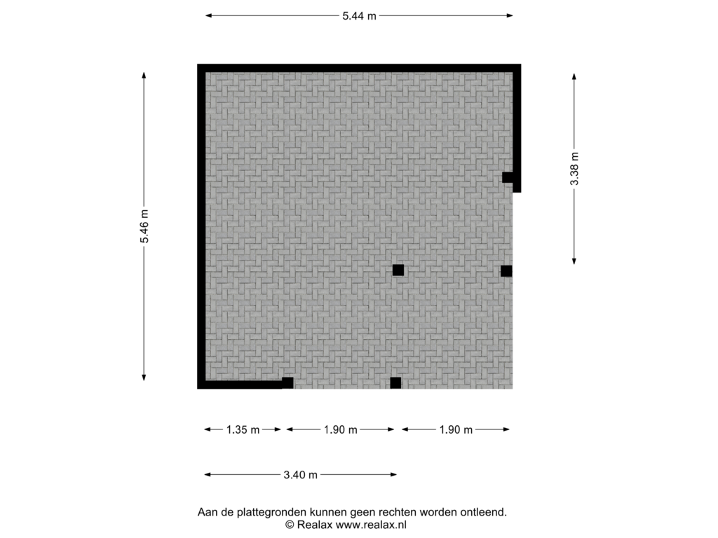 View floorplan of Overkapping of Witmoesdijk 2-C