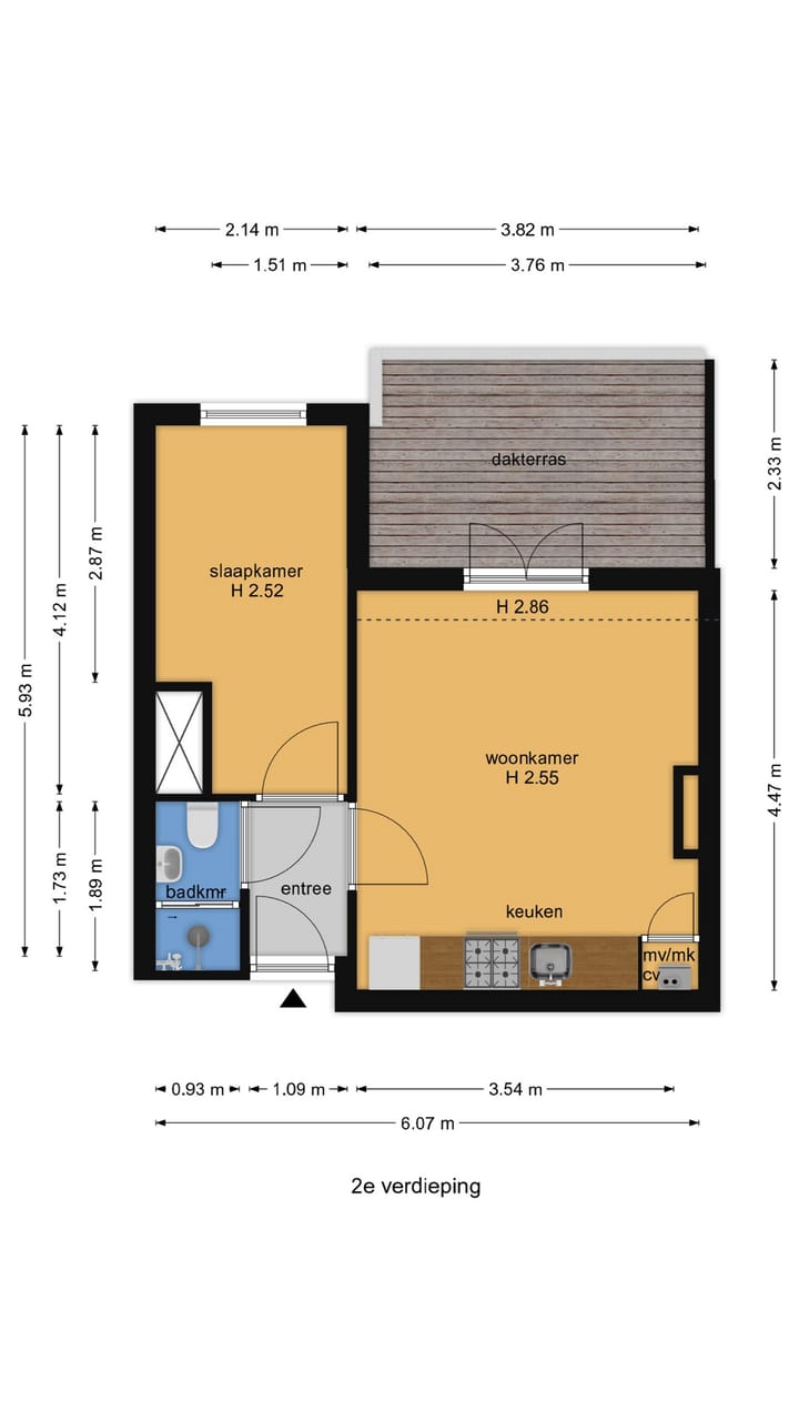 Photo 22 of Galileïstraat 19-B
