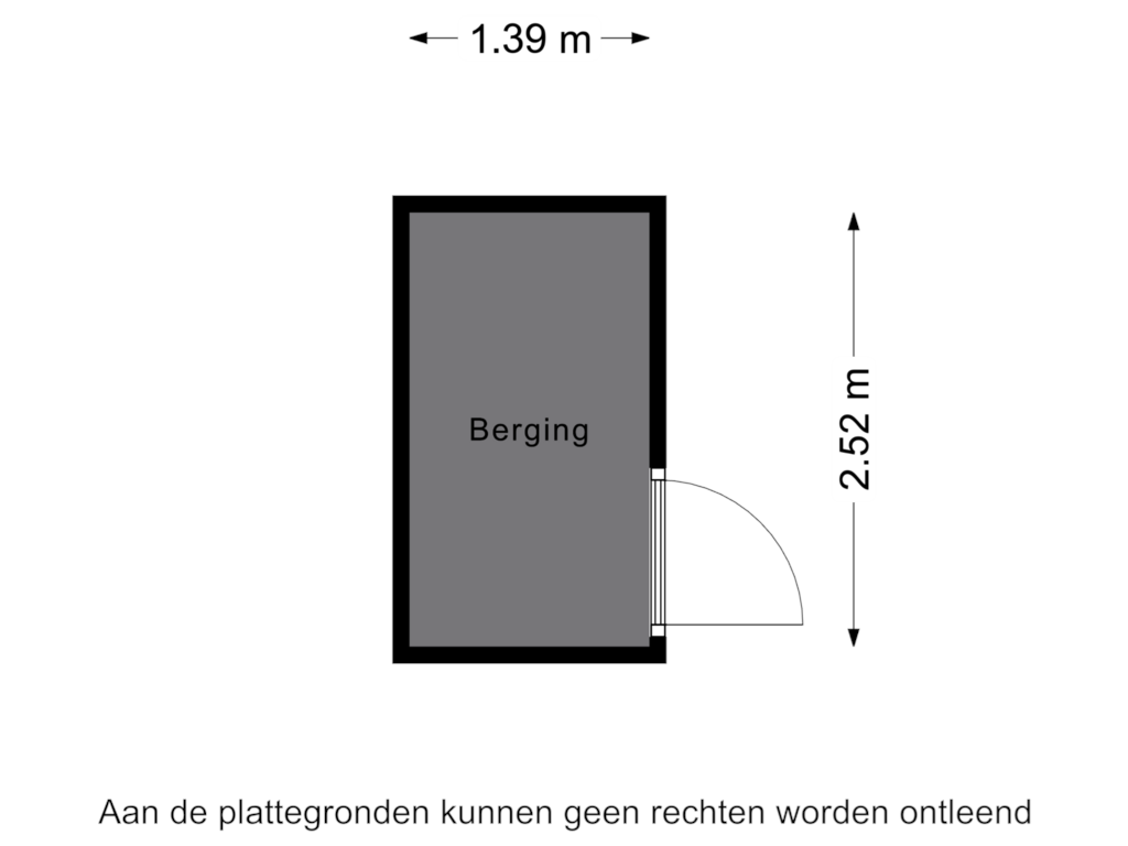 Bekijk plattegrond van Berging van Het Klokkediep 109