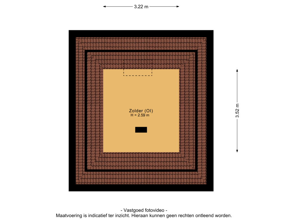 View floorplan of 2e verdieping of Middelweg 41