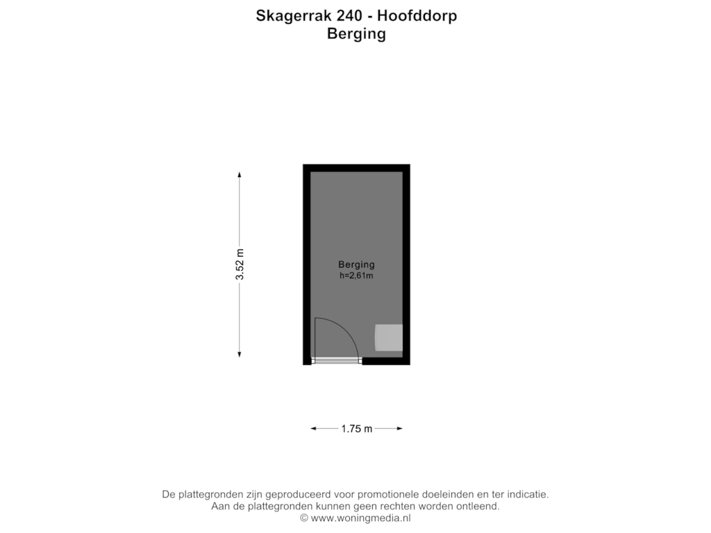 View floorplan of Berging of Skagerrak 240