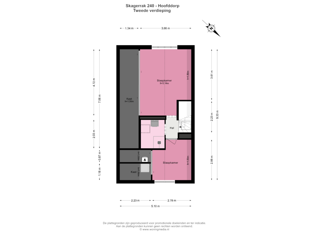 View floorplan of 2e_verd of Skagerrak 240