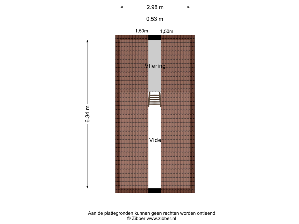 View floorplan of Bijgebouw 1 of Bosscheweg 16