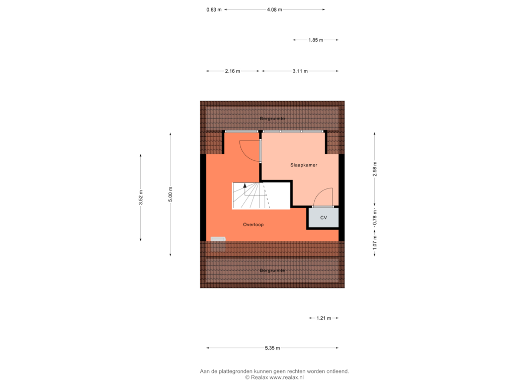 Bekijk plattegrond van Verdieping 2 van Vaandrig 24