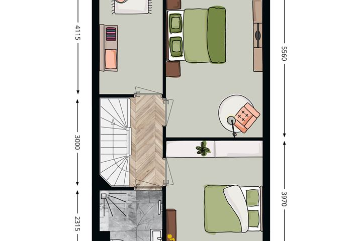 Bekijk foto 4 van Tussenwoning (Bouwnr. 32)