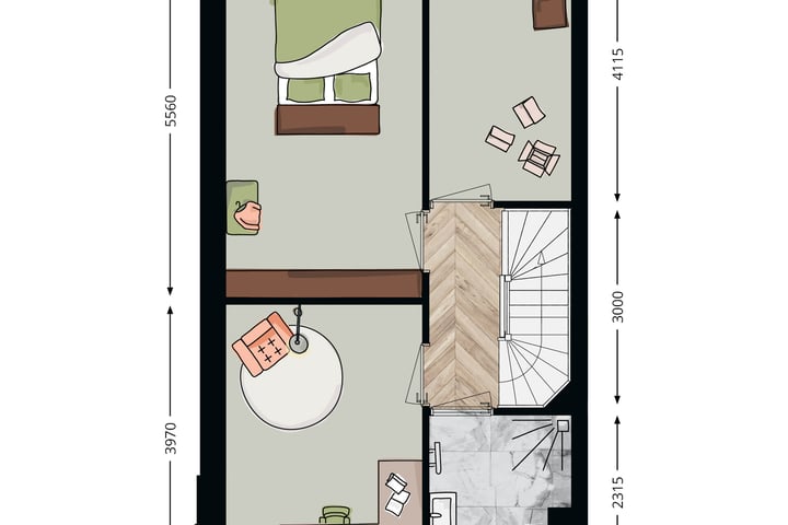 Bekijk foto 6 van Hoekwoningen (Bouwnr. 44)