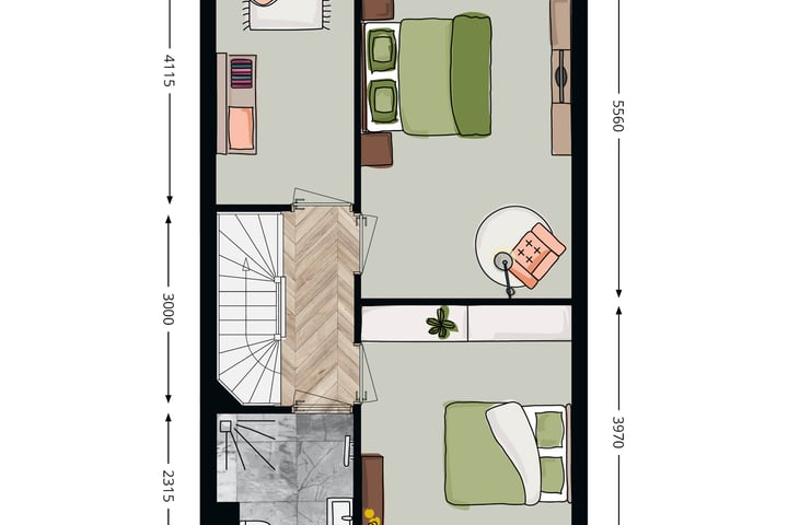 Bekijk foto 4 van Tussenwoning (Bouwnr. 37)