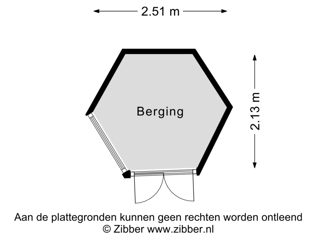 Bekijk plattegrond van Berging van Dubbelberg 8