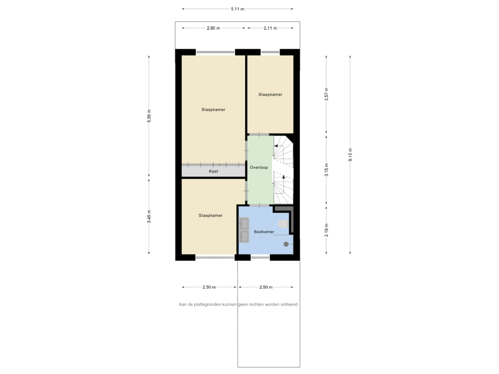 Bekijk plattegrond van Eerste verdieping van Orkest 12