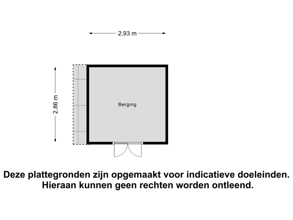 Bekijk plattegrond van Berging van Bunnemaheerd 129