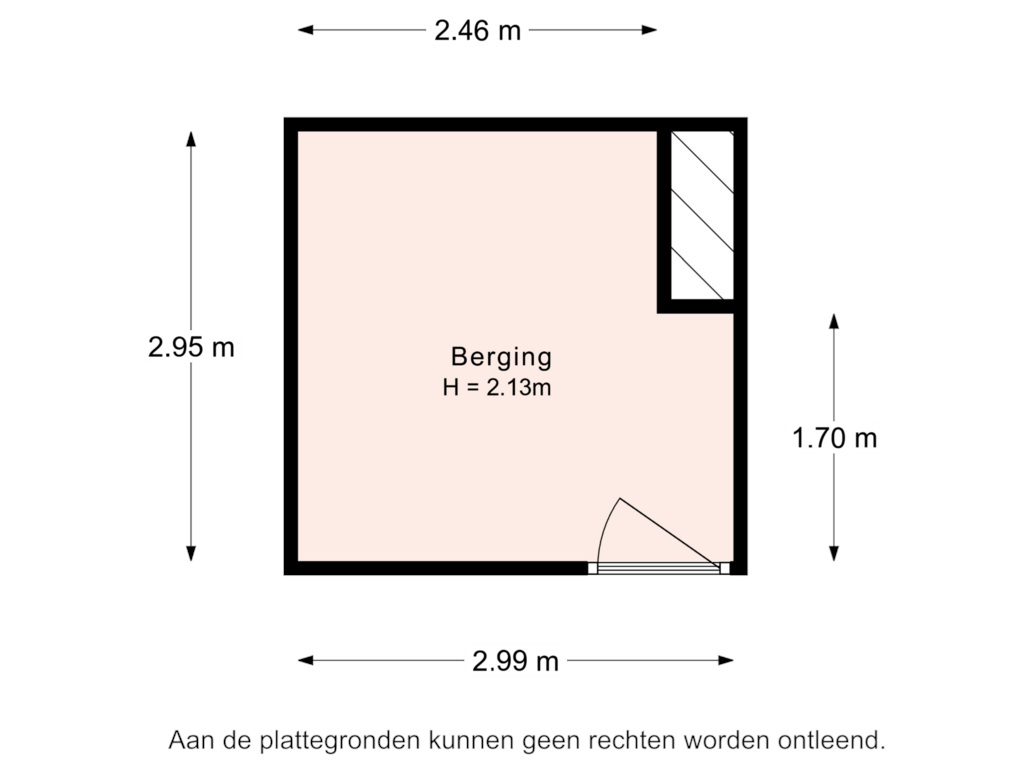 Bekijk plattegrond van Berging van Mauritsweg 278