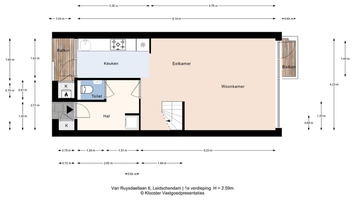 Foto 37 van van Ruysdaellaan 6-A
