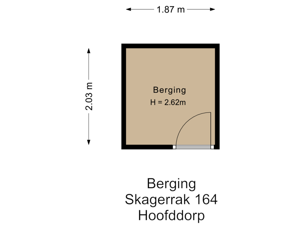 Bekijk plattegrond van Berging van Skagerrak 164