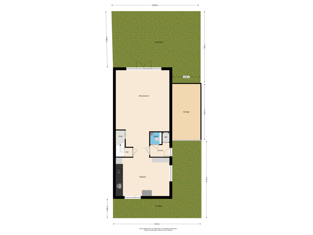 View floorplan of Situatie of Himalaya 18