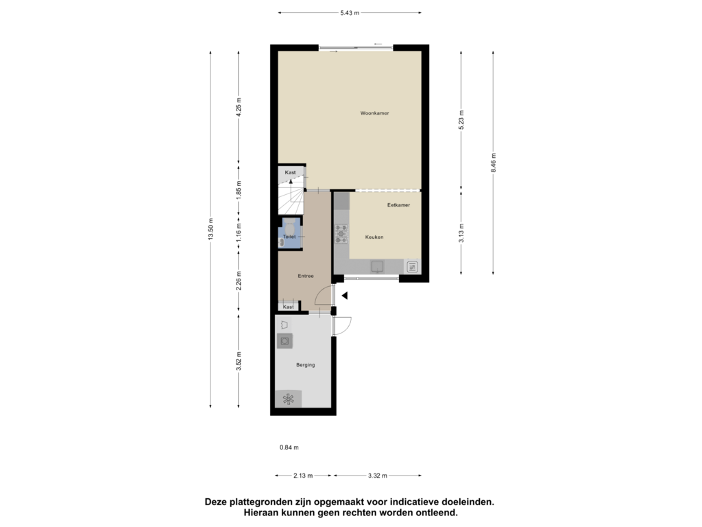 Bekijk plattegrond van Begane grond van Ulriksholm 48