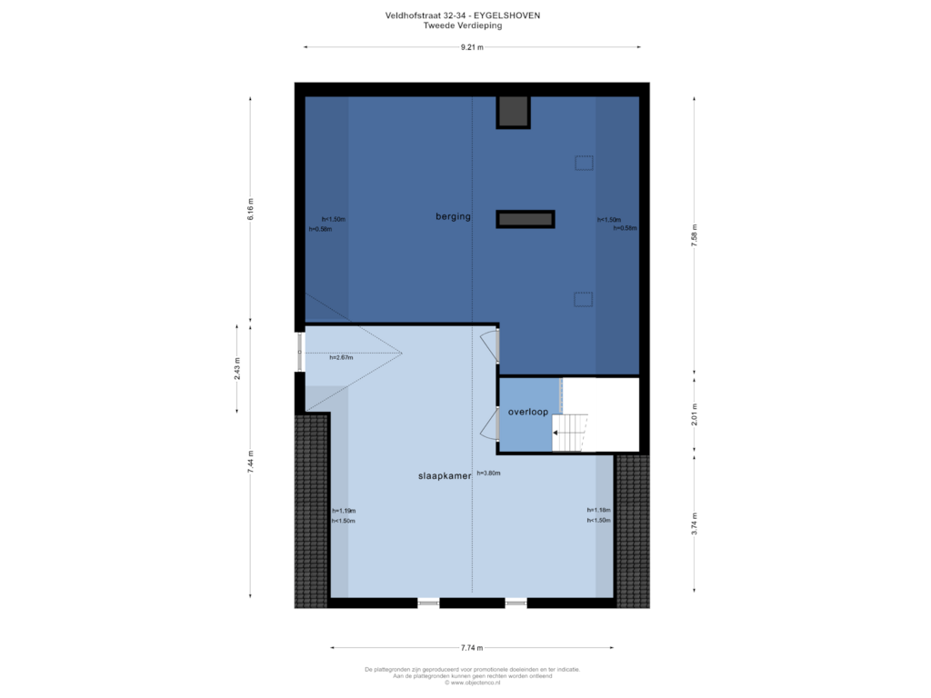 Foto 65 van Veldhofstraat 32