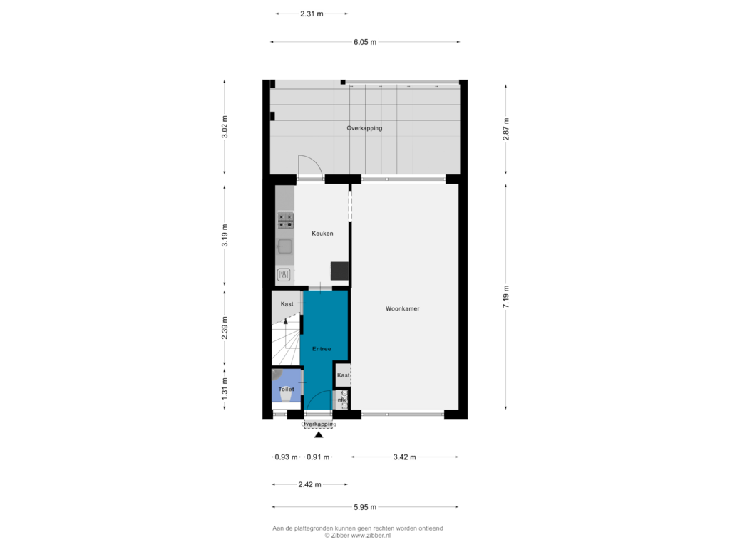 Bekijk plattegrond van Begane Grond van Kerkhoflaan 32