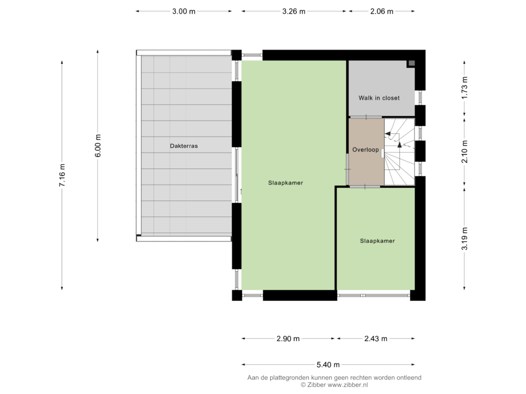 Bekijk plattegrond van Eerste Verdieping van Veldzoom 17