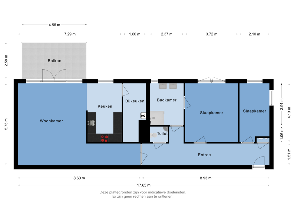 Bekijk plattegrond van Appartement van Passage Kapel 70