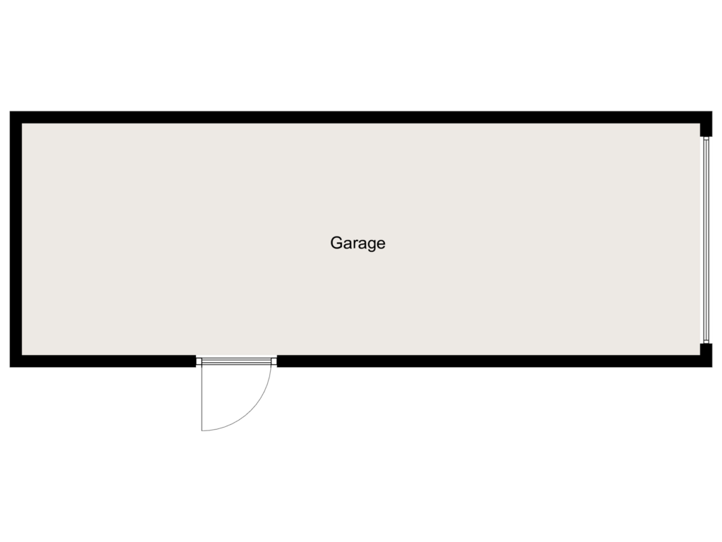 View floorplan of Garage of Rembrandtlaan 49