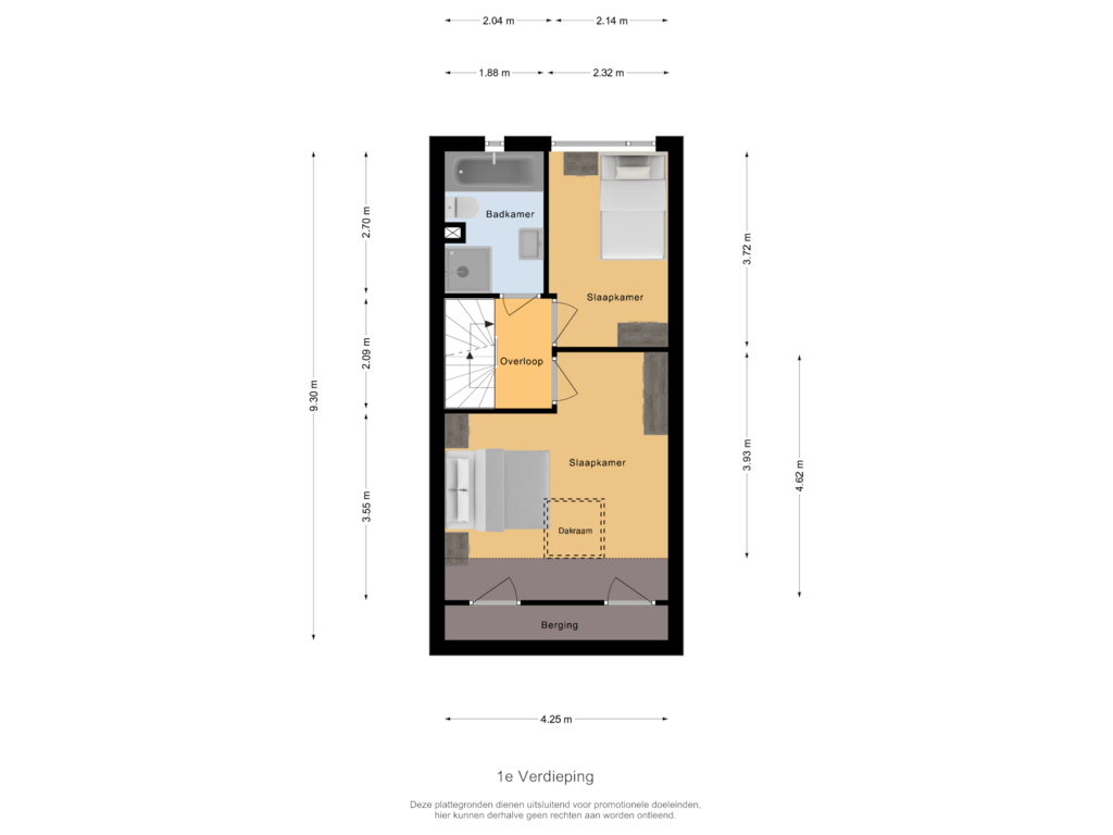 Bekijk plattegrond van 1e Verdieping van Jan Rijksenstraat 130