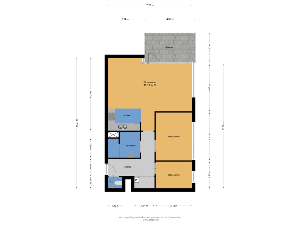 Bekijk plattegrond van Appartement van Stationsplein 45