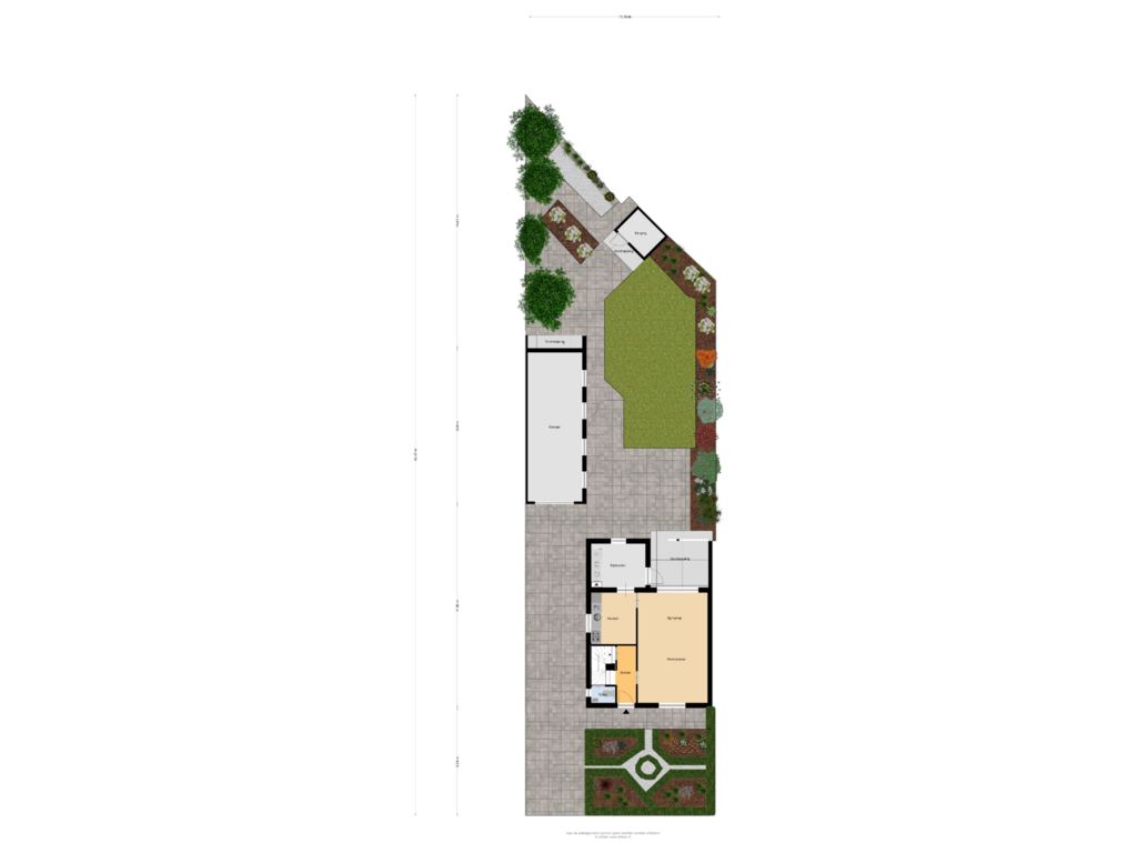 View floorplan of Begane Grond_Tuin of Burgemeester van de Heijdenstraat 8