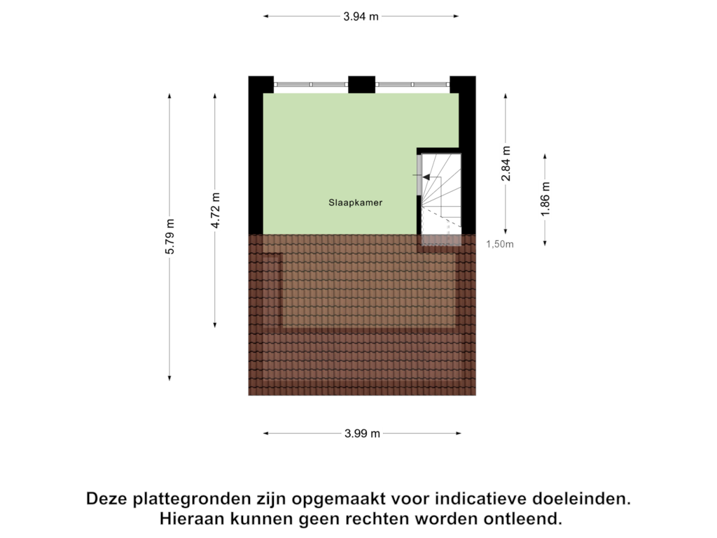 Bekijk plattegrond van Tweede Verdieping van Hoeksekade 68