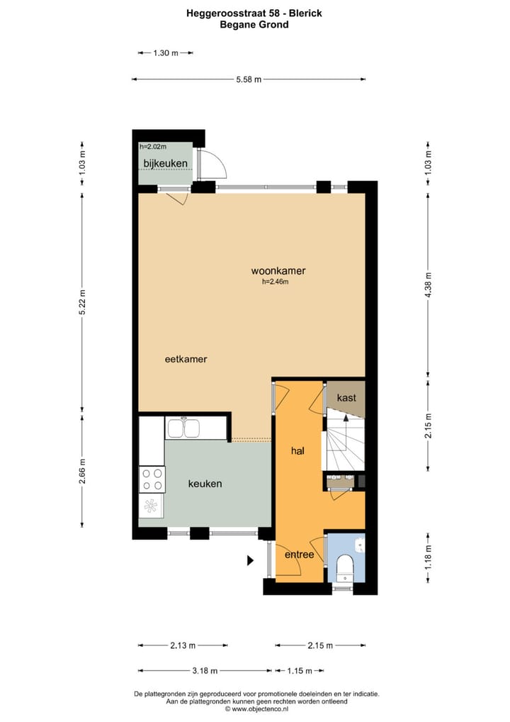 Foto 56 van Heggeroosstraat 58