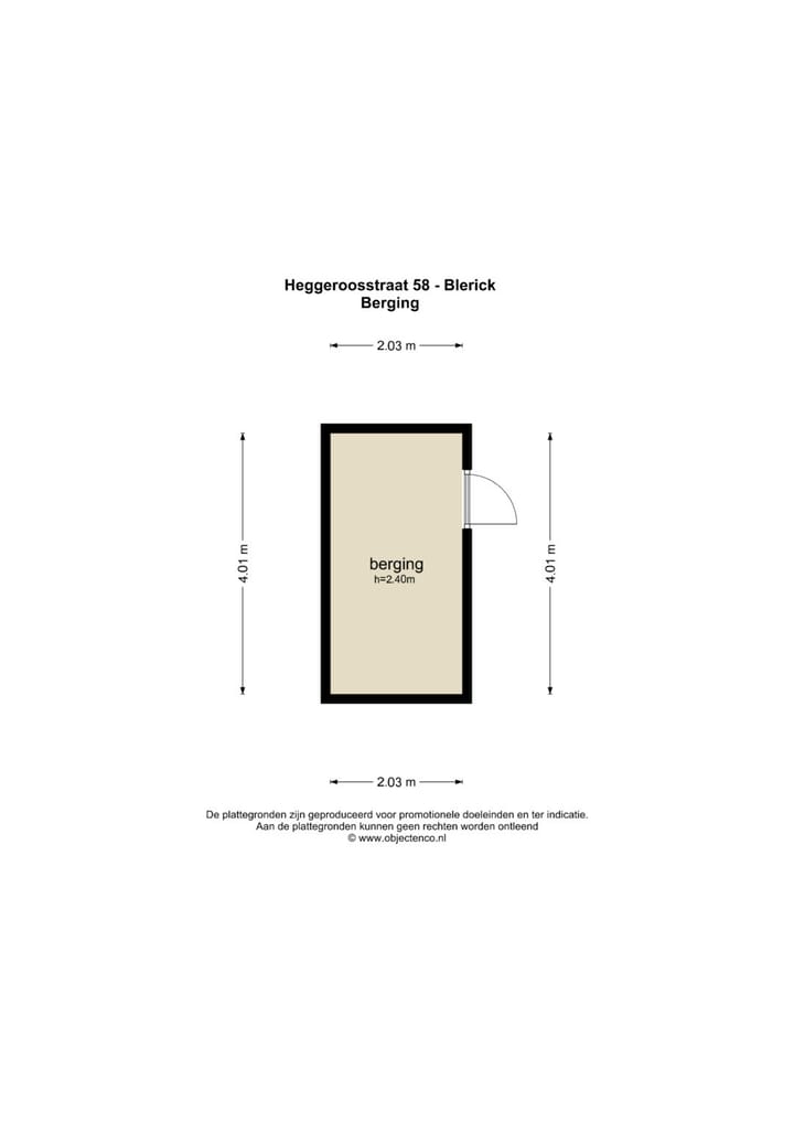 Foto 58 van Heggeroosstraat 58