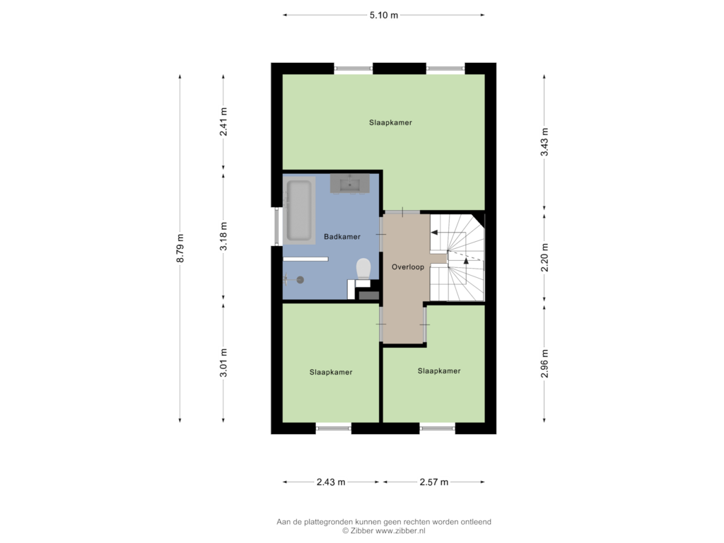 Bekijk plattegrond van Eerste Verdieping van Madelief 2