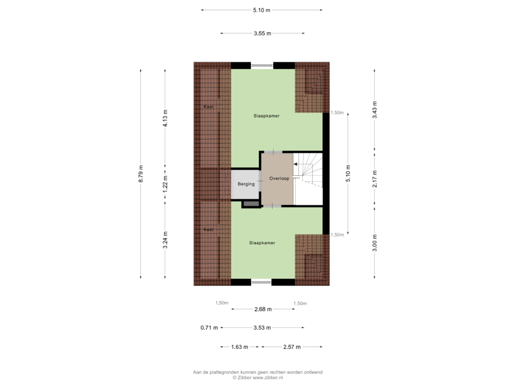 Bekijk plattegrond van Tweede Verdieping van Madelief 2