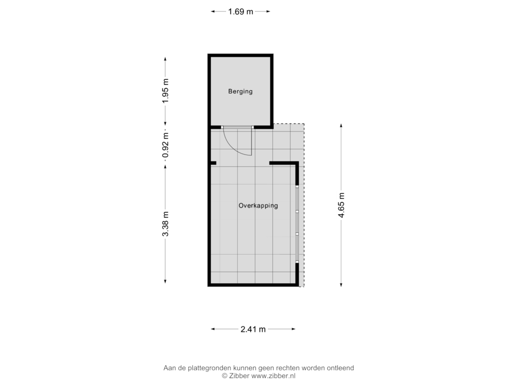 Bekijk plattegrond van Berging van Madelief 2