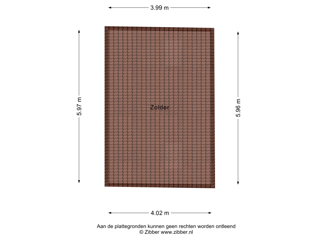 Bekijk plattegrond van Garagezolder van Keppelseweg 39