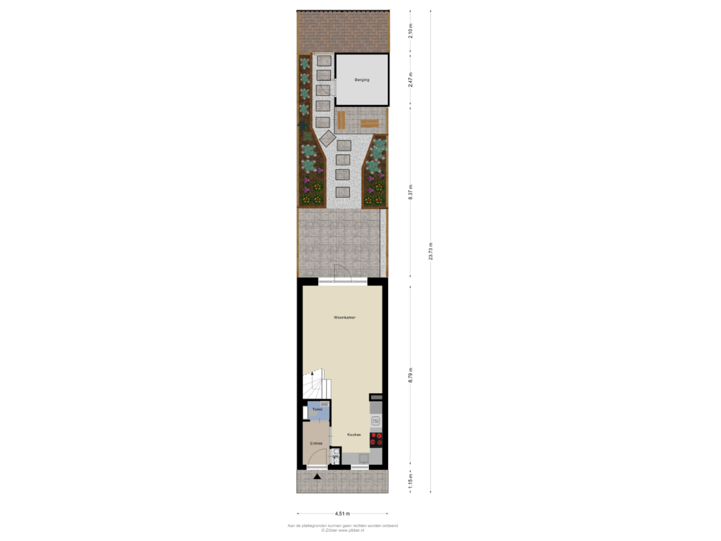 Bekijk plattegrond van Begane Grond_Tuin van Podium 47