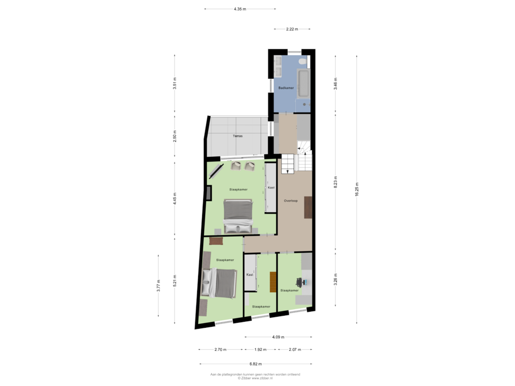 Bekijk plattegrond van Eerste Verdieping van Engelsestraat 20