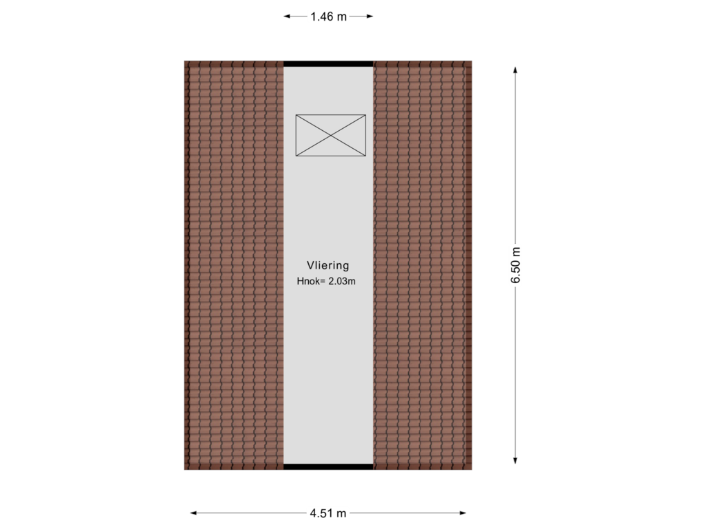 Bekijk plattegrond van Garage 1e verdieping van Aderweg 11