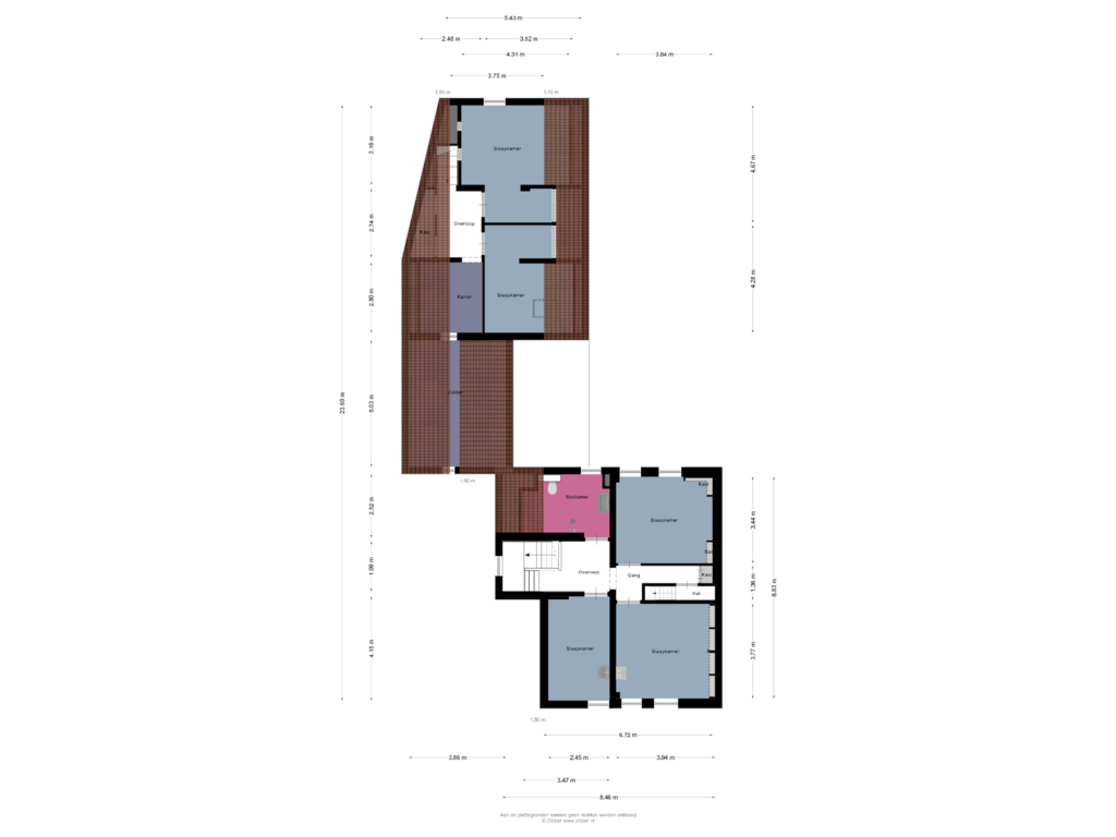 Bekijk plattegrond van Eerste Verdieping van Steenstraat 12