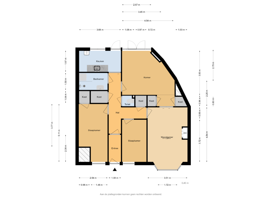 View floorplan of Begane Grond of Sinaasappelstraat 75